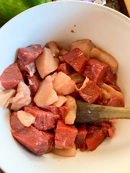 Carnes en trocitos Carnes en trocitos