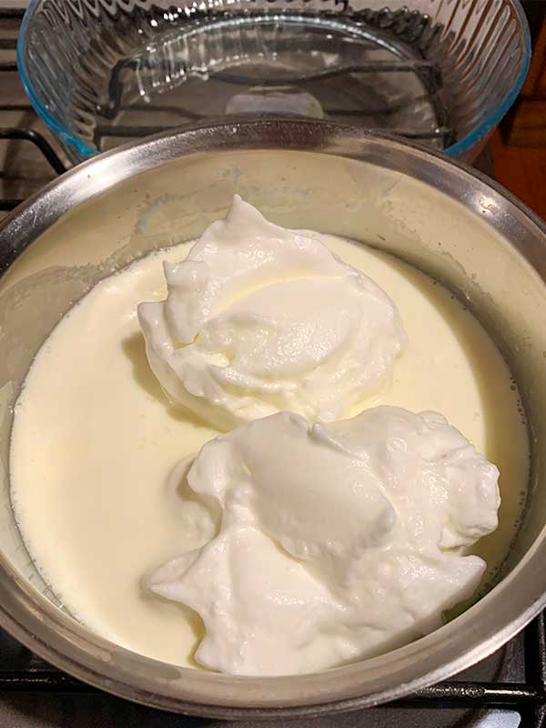 Cocinando en leche Cocinando en leche
