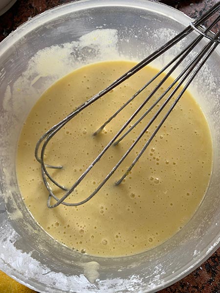 El batido de la cobertura El batido de la cobertura
