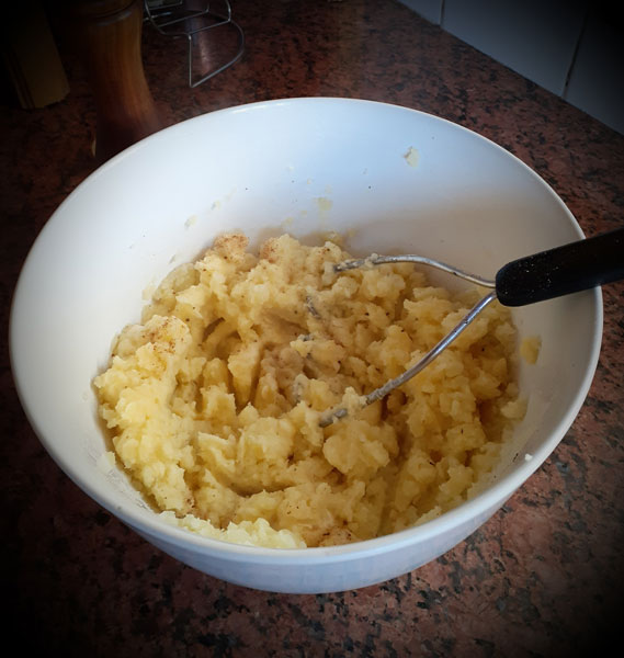 El puré de papas El puré de papas